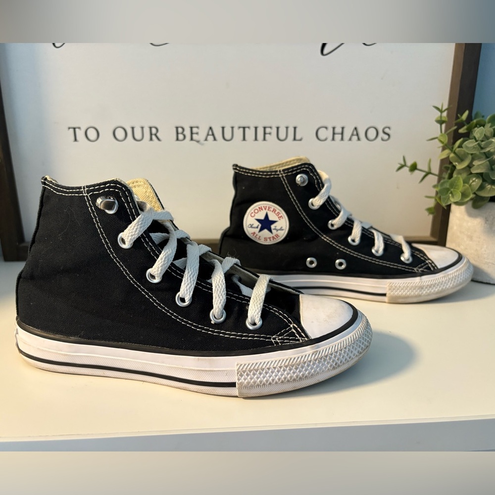 Converse Youth Hightop Black Size 1 Kids